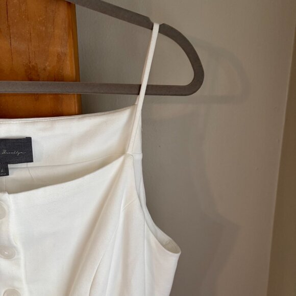 Anthropologie White Button-Down Top - Picture 7 of 14